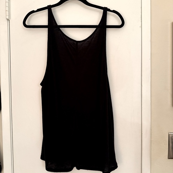 Free People Tops - Free People Black Tank Top